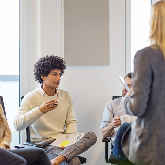 Meeting in a circle