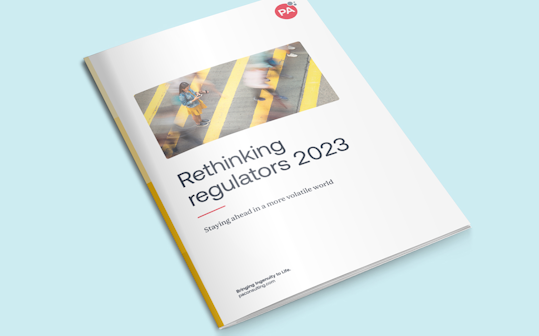 Rethinking regulators report cover